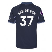 Pánský Fotbalový dres Tottenham Hotspur Micky van de Ven #37 2023-24 Venkovní Krátký Rukáv